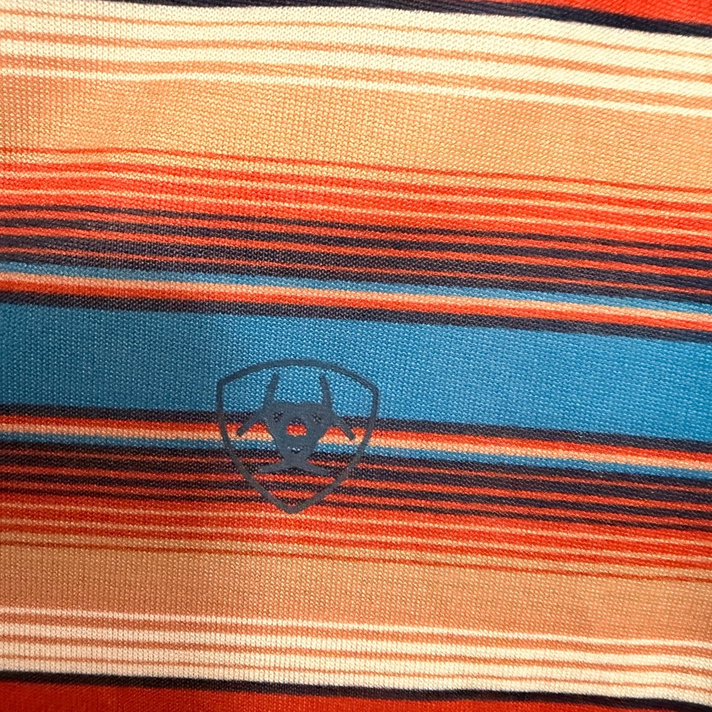 Ariat Multicolor Striped Long Sleeve Top - Picture 2 of 6
